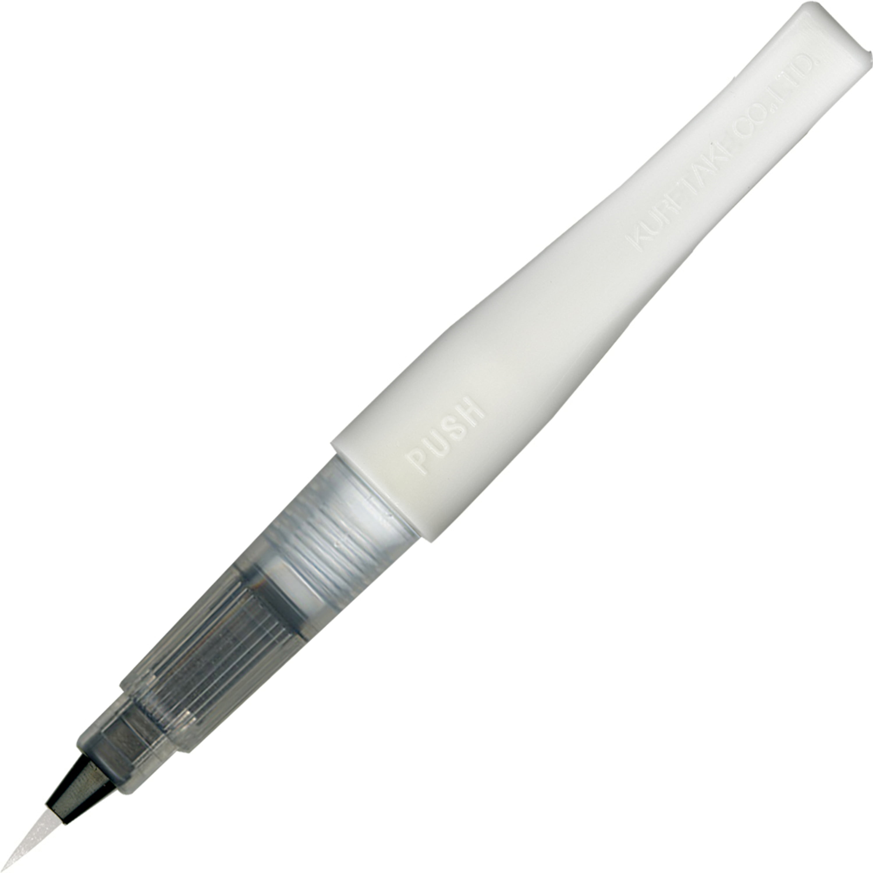 Kuretake Zig Memory System Wink of Stella Glitter Brush Pen, White