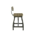 thumbnail image 4 of INK+IVY Lancaster Oak and Silver Counter Stool with Back II104-0429, 4 of 4