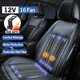 thumbnail image 3 of Cojín de asiento de coche con aire fresco de verano con espaciador 3D de 12 V CC y masaje, ventilación de soplado rápido, asiento de refrigeración con almohadillas, 3 of 5