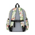 thumbnail image 3 of Pioneer Flower Floral Print Pattern Backpack for School, Cute School Bag with Adjustable Shoulder Straps and Padded Back, 13.4"x11"x4.7", 3 of 5
