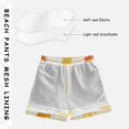 thumbnail image 5 of Kids' Beach Pants Comfortable Swim Trunks Yellow Maple Leaves Pattern Shorts for Pool Vacation and Lounge Wear 2T, 5 of 8