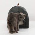 thumbnail image 3 of NETSENG Lit pour Chat d'Intérieur Nid d'Animal Gris Foncé 19 * 19 * 19inch, 3 of 5