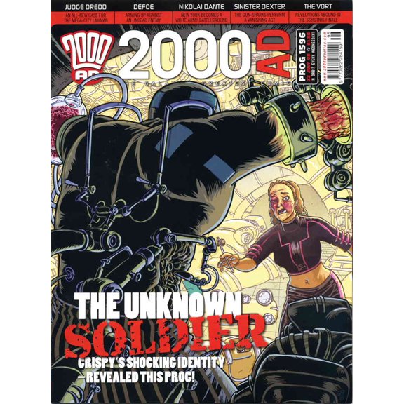 2000 A.D. #1596 VF ; Fleetway Quality Comic Book