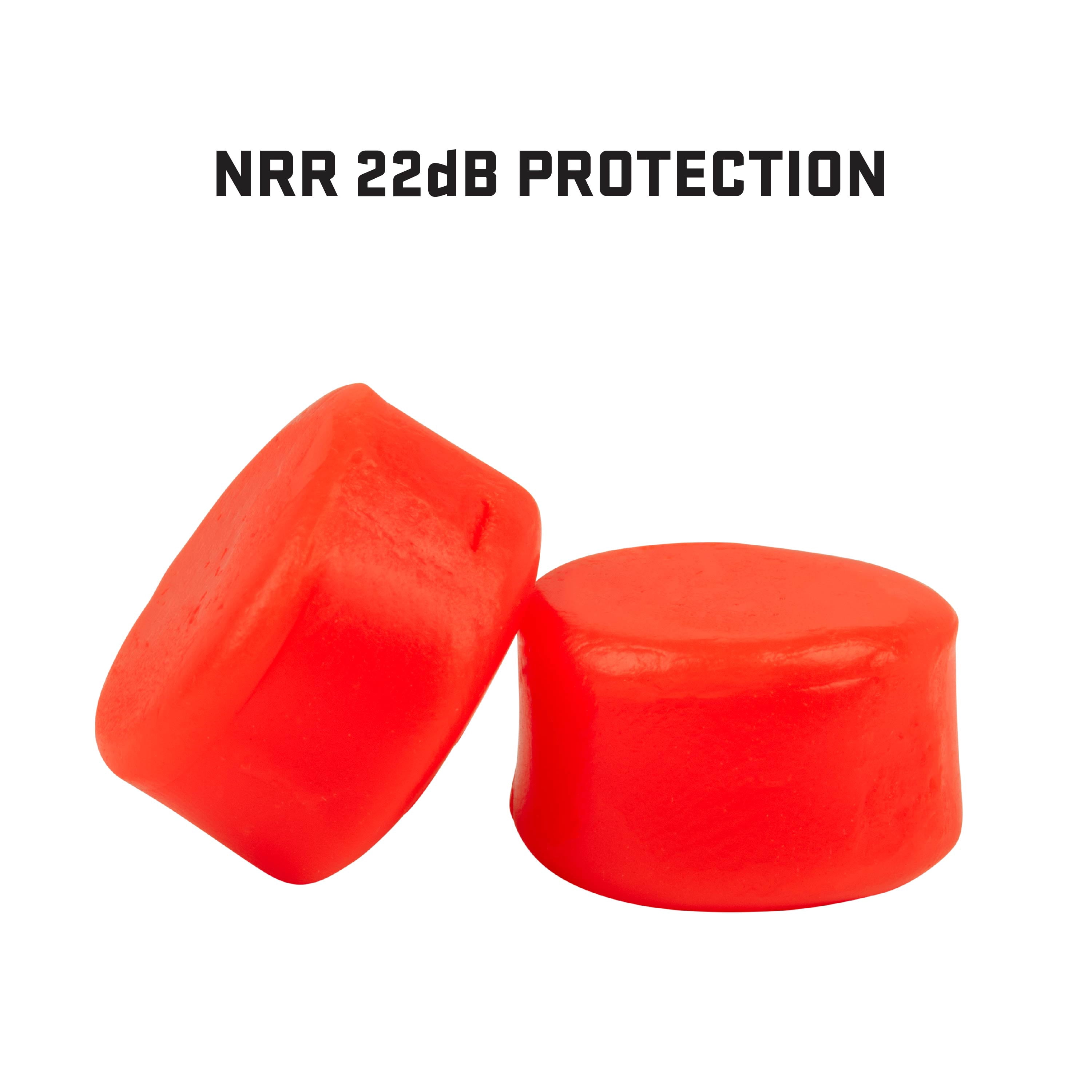ULTRX™ Silicone Putty Ear Plugs, 3 Pair Value Pack, Orange, Adult, Unisex, 4123