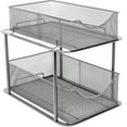 thumbnail image 3 of Sorbus 2-Tier Organizer Baskets with Mesh Sliding Drawers, 3 of 7