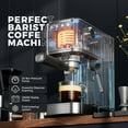 thumbnail image 2 of Espresso Machine with Rapid Cold Brew, Hot & Iced Coffee Machine, Espresso Maker with Milk Frother Steam Wand, One Touch Control with 41oz Water Tank for Latte, Cappuccino, Gift, 2 of 5