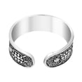 thumbnail image 3 of Beach Lover Marine Turtle Band.925 Sterling Silver Toe Ring or Pinky Ring, 3 of 5