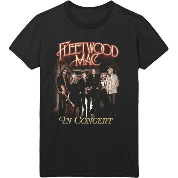 Men's Fleetwood Mac In Concert T-shirt Large Black