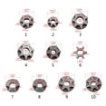 thumbnail image 2 of Gear Sprockets Drive Replace Sprocket Gear Asterisk 3/6/7 Teeth Electric Chainsaw Chain Angle Grinder Electric Gear, 2 of 21