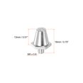 thumbnail image 2 of Track Spikes 13mm Aluminum Lightweight for Soccer Shoes, Silver Tone, 5 Pieces, 2 of 5