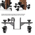 thumbnail image 5 of Yajisi Adjustable Door Dolly Installation Lifter Tool for 1 Inch to 2-3/8 Inch Doors, Heavy Duty Steel Material Door Board Moving Cart, 12.6 in / 32 cm Long, 5 of 9