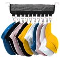 thumbnail image 2 of Cap Hooks -Portable Folding Cap Clothes Rack Hanger Storage Clip Hooks Organizer Hat Holder Travel, 2 of 7