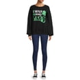 thumbnail image 3 of Born Lucky Juniors Long Sleeve Graphic Sweatshirt, 3 of 5