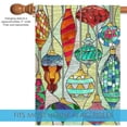 thumbnail image 3 of Toland Home Garden Stained Glass Ornaments Christmas Flag Double Sided 28x40 Inch, 3 of 5