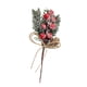 thumbnail image 1 of Wosthever Ramas de pino artificiales, para árbol de Navidad, adornos, decoraciones para árboles de Navidad Estilo frutos rojos PC 1, 1 of 6