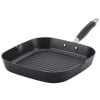 Anolon Advanced Home Hard-Anodized Nonstick Deep Square Grill Pan, 11-Inch, Onyx