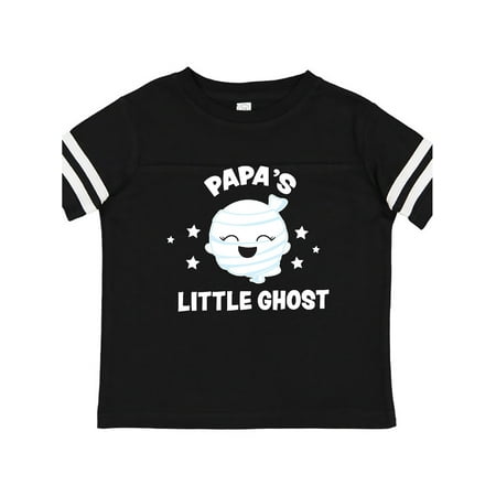 

Inktastic Cute Papa s Little Ghost with Stars Gift Toddler Toddler Girl T-Shirt