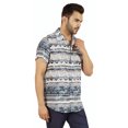 thumbnail image 3 of Inkmeso Casual Button Down Printed Shirts For Mens Short Sleeve Regular Fit Beach Shirt, 3 of 7