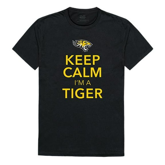 Towson Keep Calm Mens Tee - Black - Small