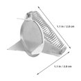 thumbnail image 2 of AURARMLET 4Ud Pinzas Para Dipping De Cerámica En Acero Inoxidable Resistentes Y Fáciles De Limpiar, 2 of 8