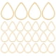 thumbnail image 1 of 30 anillos de unión con forma de lágrima, pendientes con forma de gota de agua, colgantes para hacer joyas, manualidades, collares, dijes, accesorios hechos a mano, 1 of 7