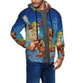 thumbnail image 6 of Scooby Doo Cartoon Sweatshirt For Mens Fashion Hoodies Zipper Coat Jacket With Pockets Athletic Daily Hoody Hooded Gift, 6 of 6