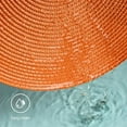 thumbnail image 4 of 15" Braided Placemat, Polypropylene, Washable Non-Slip, Heat Resistant, Indoor Outdoor Dining, 4 of 8