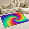 thumbnail image 2 of SKYSONIC Brush Gradient Color Area Rug Pad 24x36 Inch 100% Light Weight Polyester Fabric for Living Bedroom, 2 of 6