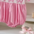 thumbnail image 6 of Zanarzt Girl Jumpsuit Summer Toddler Baby Girl Summer Romper Clothes Baby Jumpsuit Rompers Clothing Pink,12-18 Months, 6 of 9