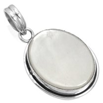 925 Sterling Silver Pendant Mother Of Pearl Women Jewelry