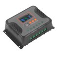 thumbnail image 1 of Controlador De Carga Solar PWM, Enfriamiento Por Viento Frío Máximo PV 100 V CC Controlador Solar De Puerto USB Dual 12 V 24 V 36 V 48 V Para Baterías Inundadas De Gel AGM, 1 of 7