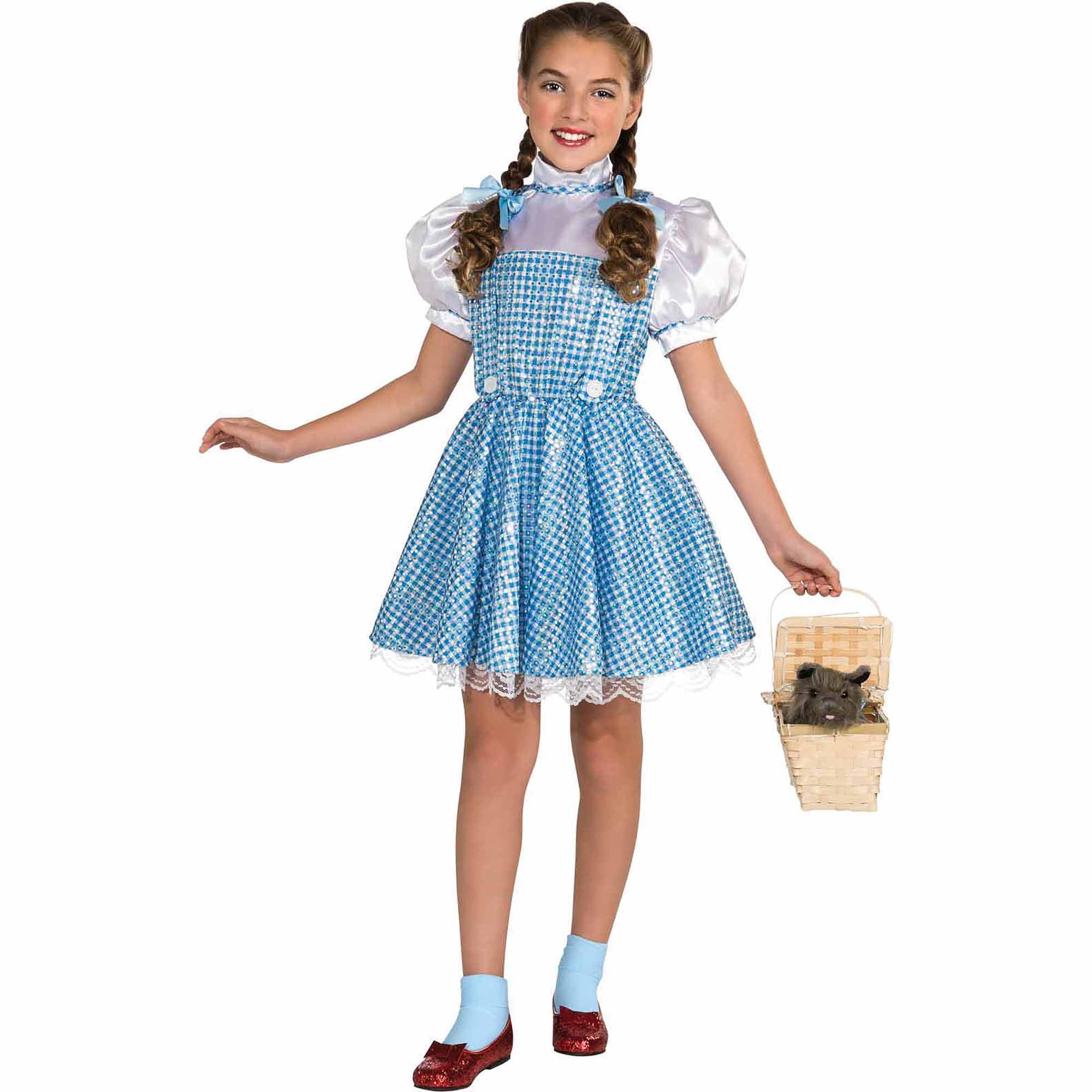 Dorothy Costume Adult Wizard of Oz Halloween Fancy Dress 