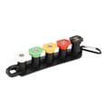 thumbnail image 2 of Dianhelloya Universal High Pressure Nozzle Set with Storage Holder - 5/7 Interchangeable Tips, Quick-Connect 1/4 Inch, Stainless Steel & Brass for Pressure Washers, 2 of 8