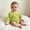 Green, variant on Baby Newborn Waffle Bodysuit Long Sleeve Crewneck Onesie Infant Unisex Boys Girls Winter Warm Base Layer Bodysuit Green 0-3 Months