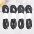 thumbnail image 3 of 4 Rolls of 1m Connecting Ropes Elastic Rubber Bands Spare Ropes Metal Buckle Elastic Cords for Traveler Notebook Accessories (Black), 3 of 4