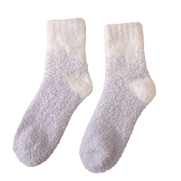 Harpily Socks Mens Slipper Thick Coral Fleece Cloud Soft Plush Microfiber Warm Cozy Indoor Stockings for Holiday Daily Use