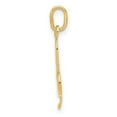 thumbnail image 4 of Auriga Fine Jewelry 14K Yellow Gold Treble Clef Pendant for Women (L - 21mm, W - 5mm), 4 of 5
