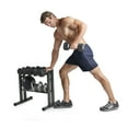 Weider TwoTier Utility Rack for Dumbbell, Kettlebell, and Medicine