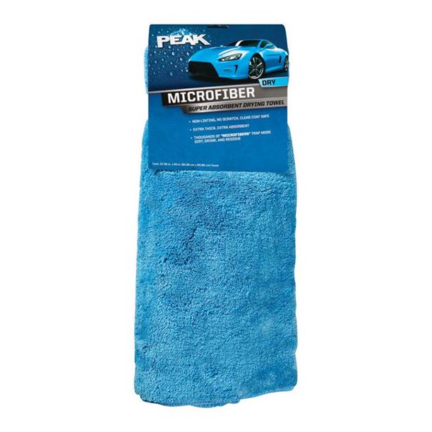 Peak 8015800 32 X 24 In Peak Microfiber Auto Drying Towel Walmart Com Walmart Com