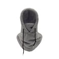 thumbnail image 1 of xiaxaixu Men Winter Plush Riding Hat Warm Slouchy Thick Cap Balaclava with Face Protector, 1 of 8