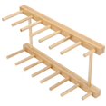 thumbnail image 4 of Kitchen Organizer,Bamboo Dish Draining Rack Cup Rack Kitchen Utensils Breakthrough Technology, 4 of 8