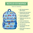 thumbnail image 3 of Wildkin Kids Recycled Eco Backpack for Boys and Girls (Trains, Planes & Trucks), 3 of 9