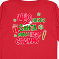 thumbnail image 4 of Inktastic Who Needs Santa when I Have Grammy Boys or Girls Long Sleeve Toddler T-Shirt, 4 of 5