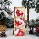 thumbnail image 3 of Naiovety 1 Juego de guantes colgantes de de Navidad, letrero de sombrero, adornos colgantes de puerta de árbol de Navidad de felpa Kits de decoración para fiestas Rojo, 3 of 6