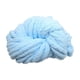 thumbnail image 3 of Hilo de chenilla grueso, lavable, calibre 7, hilo de felpa, fibras acrílicas, hilo voluminoso Azul claro, 3 of 9