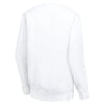 thumbnail image 3 of Women's G-III 4Her by Carl Banks White Montreal Canadiens Team Logo Tri-Blend Fleece Pullover Sweatshirt, 3 of 3