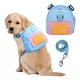 thumbnail image 1 of Pechera Arnés Para Perros Ajustable Con Mochila Con Correa, 1 of 8