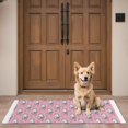 thumbnail image 4 of Pink Cartoon Unicorn Flower Pattern Door Rugs,Washable Non Slip Door Mats Indoor,Decorative Door Mats,Entry Mat Indoor for Entrance,Bedroom,Kitchen,Bathroom,16"x47", 4 of 6