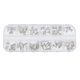 thumbnail image 4 of 120 Piezas de Cristal Colorido Rhinestone Flatback Nail Art Decoración Multi-forma - Estilo 3 Macarena Nail Art Rhinestone, 4 of 8