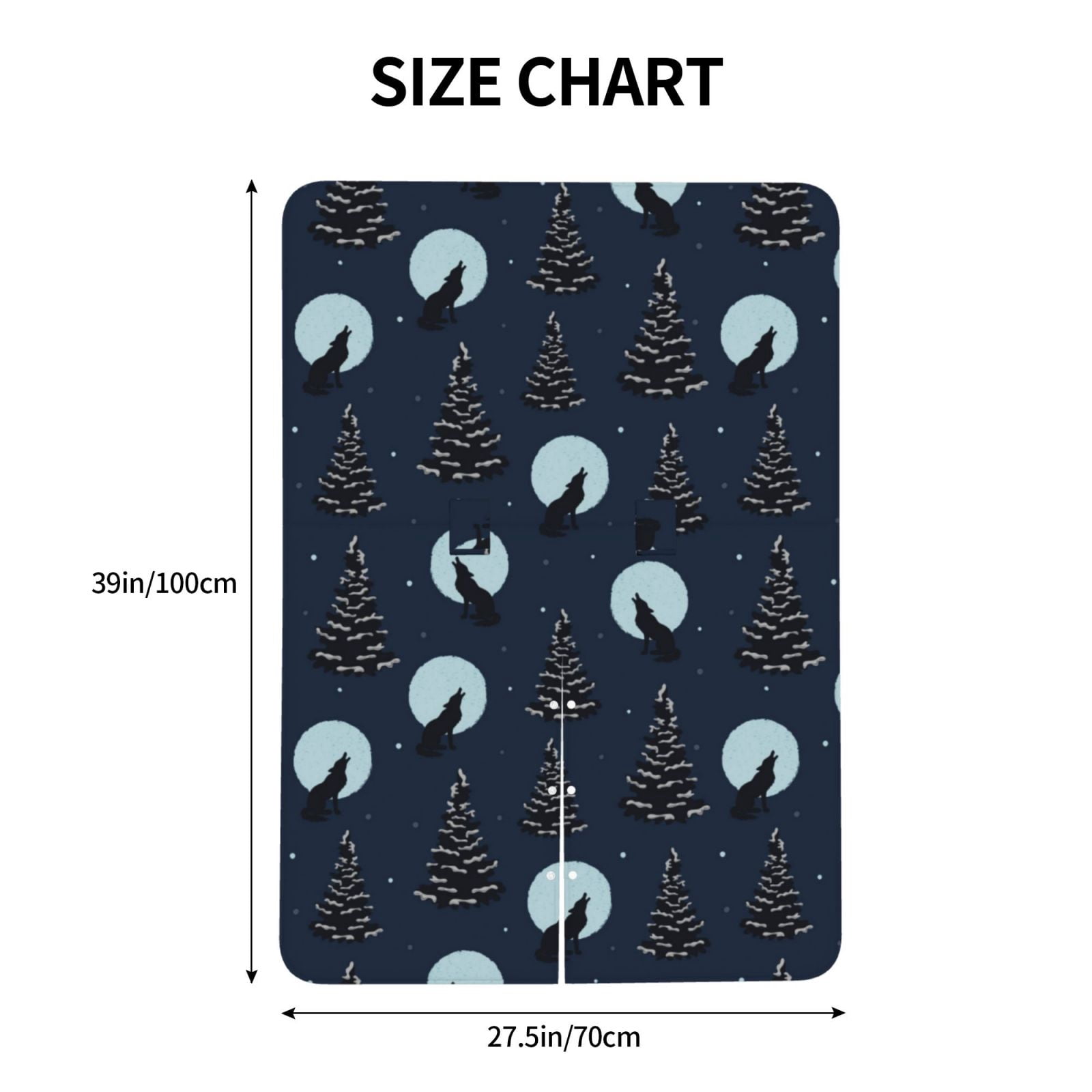 Car Seat Cover Baby - Night Forest Wolf Breathable Infant Car Seat Cover for Baby Carseat, Lightweight Comfort Baby Essentials Must Haves Newborn Stuff for Girl Boy